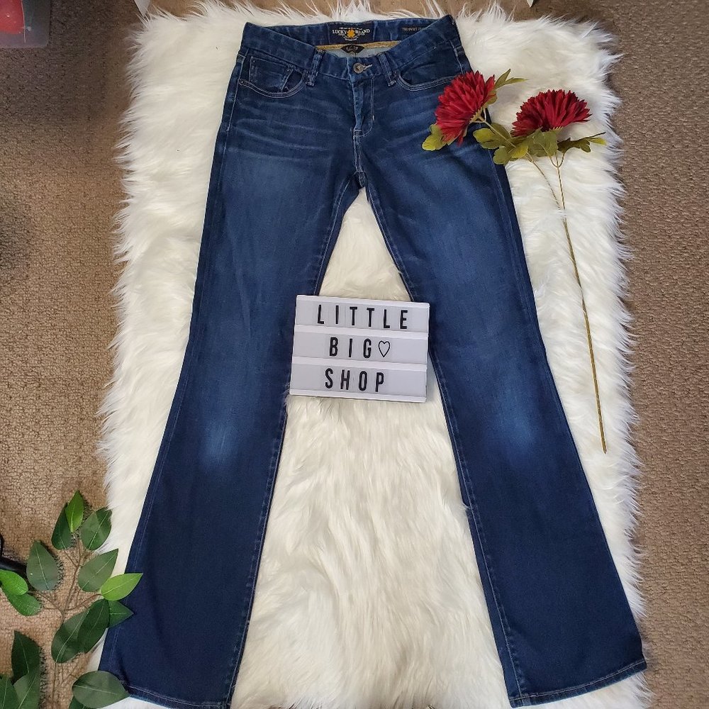 Lucky Brand Jeans Sweet Jean Boot, Size 0/25